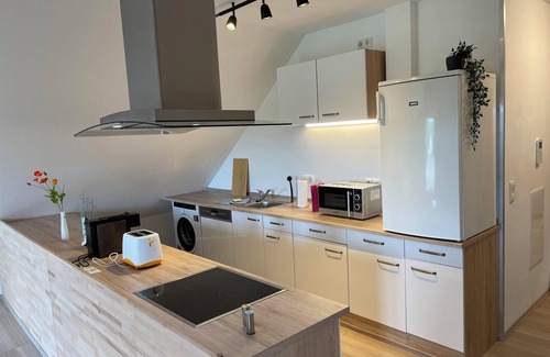 Volkach Apartment | Relaxing Apartment Promedklinik 2 by the Main River