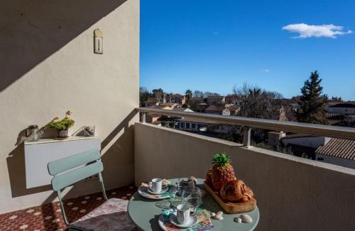 Lunel Apartment | Guest Rated 10/10 at Apartment Résidence les Roses