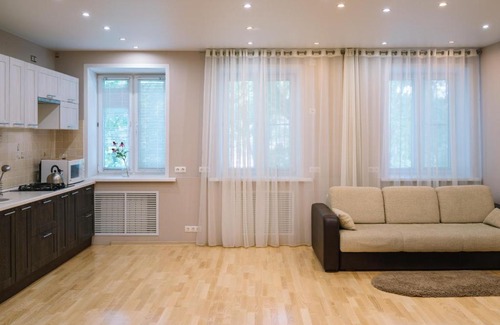 Tver Apartment | Budget-Friendly Apartment Radisheva 29 with Kitchen Access