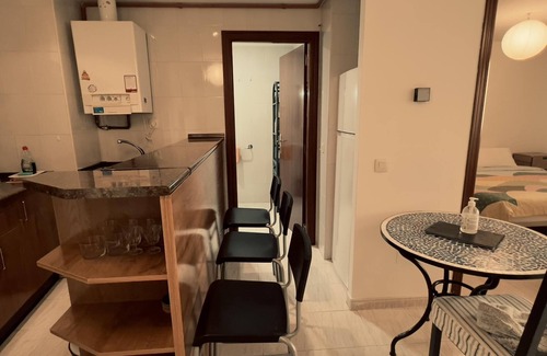 Embajadores Apartment | Chic Apartment Steps from Downtown Madrid with Spa & Kitchen
