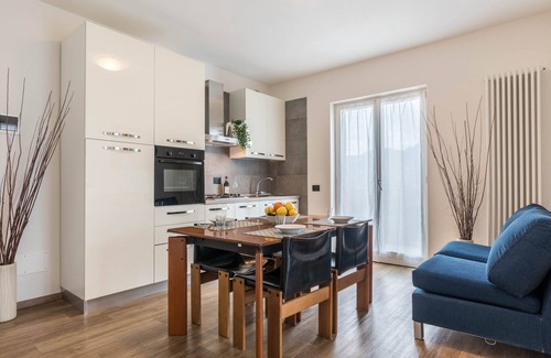 Malcesine Apartment | Mountain View Apartment with Pool, Wi-Fi & Spa Amenities