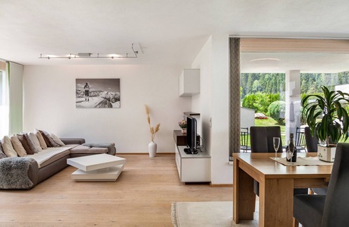 Fulpmes Apartment | Mountain View Apartment "Robi" with Garden & Wi-Fi