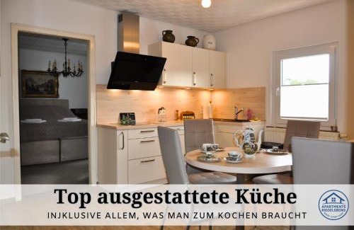 Riegelsberg Apartment | Apartment Rosie - Rustikal und top ausgestattet und ideal für Gruppen bis 6 Personen und Hund, egal ob Familie, Kollegen oder Freunde, 85qm mit Garten und eigener Garage