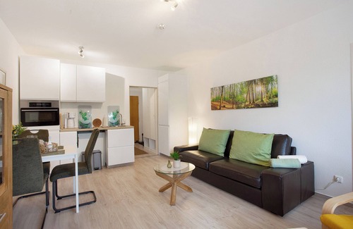 Gudenhagen Apartment | Cozy Apartment 'Rübezahl' with Balcony & Spa Amenities