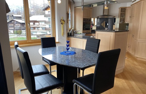 Saas Almagell Apartment | Relax at Rubin by Interhome: Family-Friendly Getaway Awaits