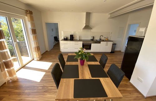 Volkach Apartment | Guest Rated 10/10: Apartment Scheuring with Family Friendly Perks