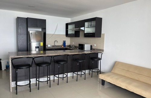 Tonsupa Apartment | APARTMENT SEA VIEW RESORT FONTAINEBLEAU TONSUPA, SWIMMING POOLS PRIVATE BEACH