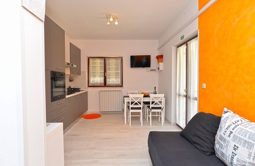 Valbandon Apartment | Pet-Friendly Apartment Stana 242 with Oceanfront Views