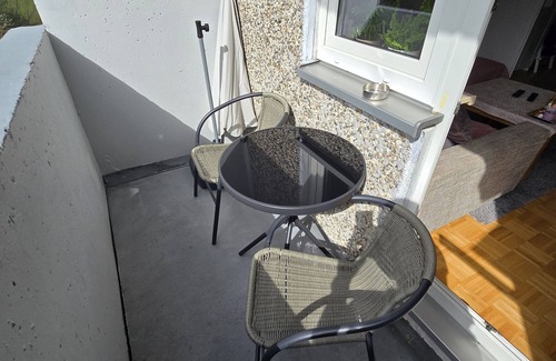 Breitungen Apartment | Apartment 'Strandapartment In Breitungen' with Mountain View, Balcony and Wi-Fi