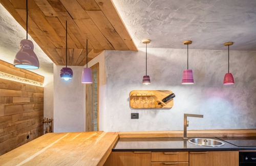 Pie Falcade Apartment | Cozy Apartment 'Tana Del Picchio' with Mountain Views