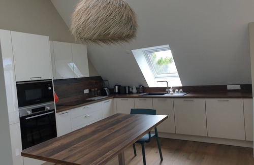 La Baule-Escoublac Apartment | Cozy Oceanfront Apartment with Terrace and Top Reviews