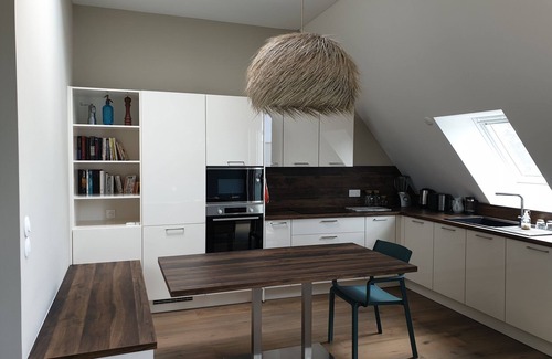 La Baule-Escoublac Apartment | Cozy Oceanfront Apartment with Terrace and Top Reviews