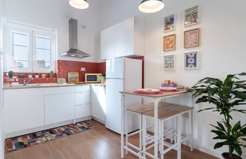 Municipio 5 Apartment | Apartment 'The Tiny House 70128' with Balcony, Wi-Fi and Air Conditioning