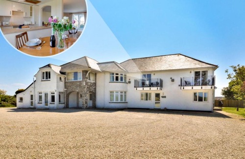 St Merryn Apartment | Family-Friendly Apartment Treveglos by Interhome Awaits
