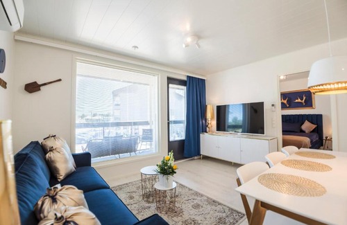 Kalajoki Apartment | Spacious Apartment Tuomenkartano C4 with Sauna in Kalajoki