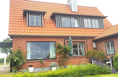Maasholm Apartment | Beautiful Oceanfront Apartment with Balcony - Haus am Schlei Noor