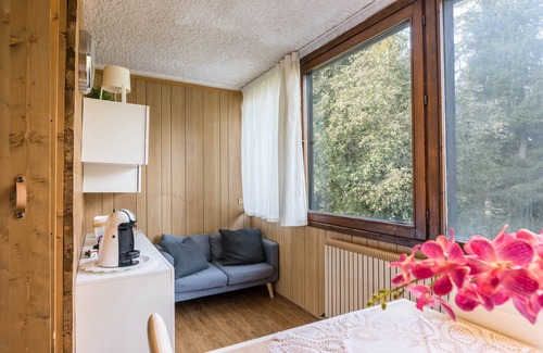 Marilleva Apartment | Mountain View Apartment 'Volpi' with Shared Terrace Access