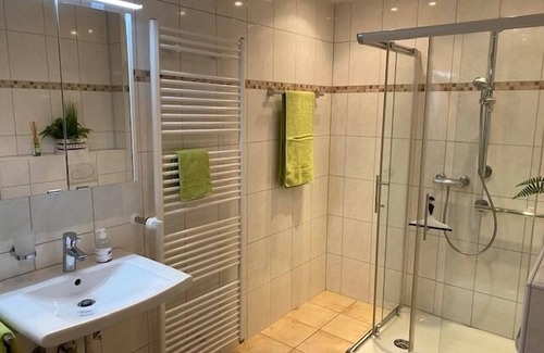 Brilon Apartment | Cozy Apartment Waldläufer with Kitchen and Balcony Access