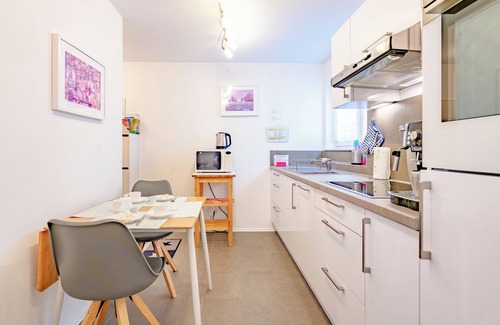 Pfaffing Apartment | Oceanfront Apartment Wendelstein for 3 with Kitchen Access