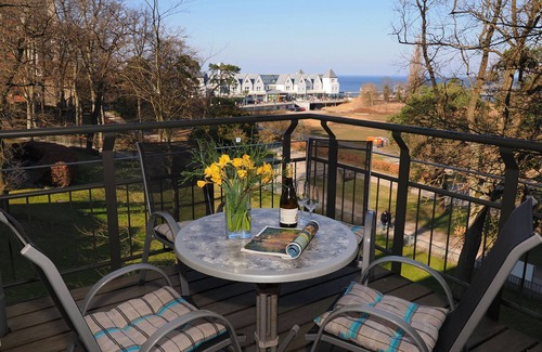Heringsdorf Apartment | Ideal Two Bedroom Apartment with Balcony and Ocean View