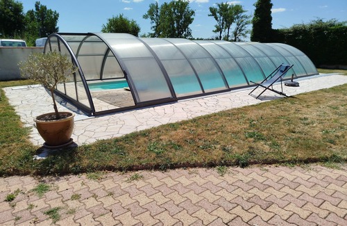 Montrond-les-Bains Apartment | Apartment with pool in quiet neighborhood