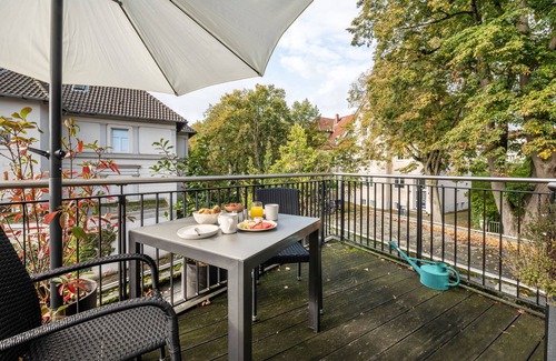 Nienburg/Weser Apartment | Cozy Apartment 'Wilhelm' with Balcony & Ocean View