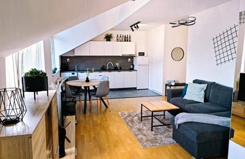Liptovsky Mikulas Apartment | Cozy 1-Bedroom Apartment with Breakfast & Child-Friendly Perks