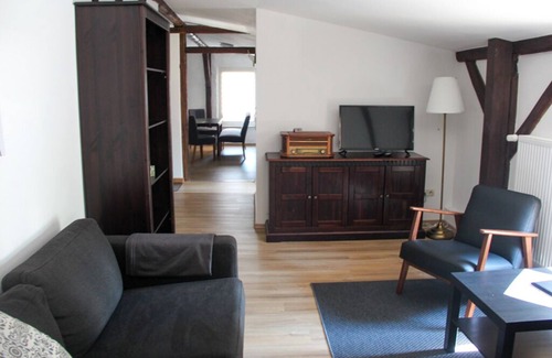 Muritz Apartment | Modern 2-Bedroom Apartment with Unique Shower near Müritz