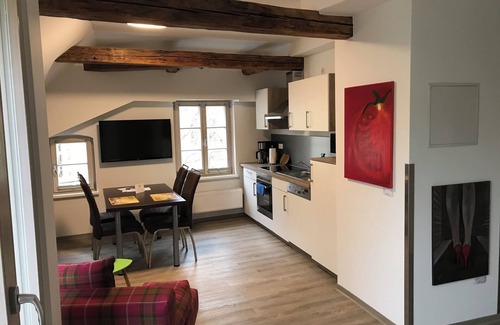 Altstadt Apartment | Experience a Roof Terrace Retreat in Historic Görlitz