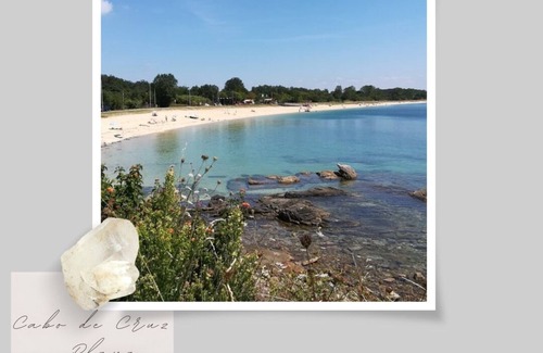 Boiro Apartment | Apartment with 2 double bedrooms (4 persons), 1 bathroom at 400 meters from the beach
