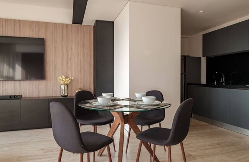 Anahuac Apartment | Apartment with Central Bathtub and Panoramic View