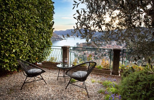 Cernobbio Apartment | Cozy Apartment with Fireplace & Scenic Private Terrace