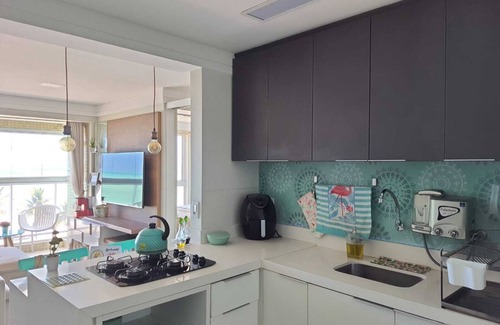Cabedelo Apartment | Oceanfront Apartment with Full Intermares Sea View