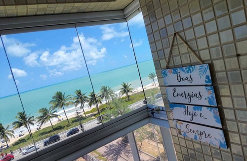 Cabedelo Apartment | Oceanfront Apartment with Full Intermares Sea View