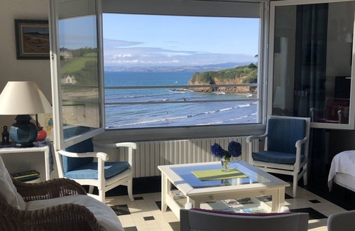 Douarnenez Apartment | Cozy Apartment with Garden and Bay Views, Steps to Beach