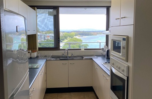 Wallis Lake Apartment | Scenic Lake View Apartment: Steps to Beach & Dining
