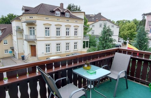 Bad Pyrmont Apartment | Cozy Appartement with Large South Balcony - Parkschlösschen