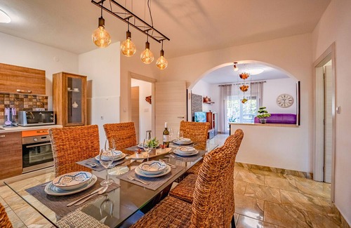 Jursici Apartment | Idyllic Family Retreat with Private Pool and Top Ratings