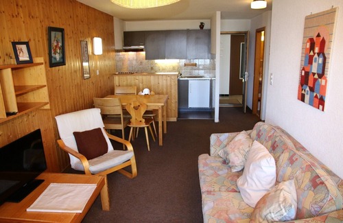 Veysonnaz Apartment | Apartment with Rhone valley view