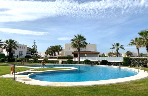Vera Beach Apartment | Oceanfront Apartment with Pool and Stunning Sea Views