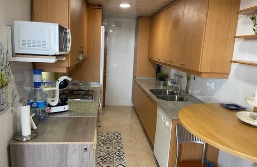 Cubelles Apartment | Seaside Apartment with Terrace & Community Pool Access