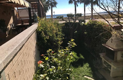 Cubelles Apartment | Seaside Apartment with Terrace & Community Pool Access