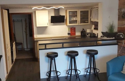Althutte Condo | Inviting Apartment with Terrace in Ebnisee, Swabian Forest