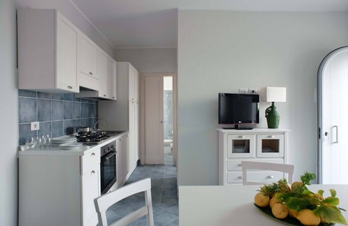 Villammare Apartment | Cozy Apartment with Terrace, Steps from the Beach