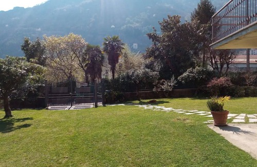 Dongo Apartment | Cozy Apartment with Terrace Overlooking Lake, Steps from Beach