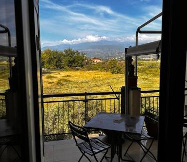 Porticato Apartment | Scenic Apartment Near Beach with Volcano Etna Views