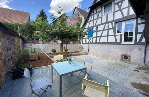 Herbolzheim Apartment | Apartment 'Wohnen Im Haus Blum' with Shared Terrace and Wi-Fi