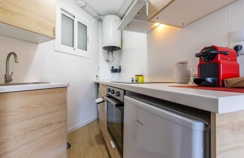 Cubelles Apartment | Elegant Zafiro by Interhome: Oceanfront Spa & Dining