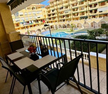 La Mata Apartment | Family-Friendly Apartment ZuMiFra with Pool, Steps from Beach