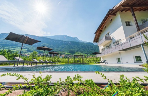Tramin Apartment | Apartment Zwerger 'Parterre': Garden Terrace & Pool Bliss